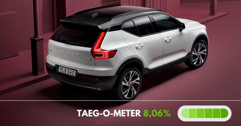 Volvo XC40 in offerta con 327 euro al mese e anticipo di 10.756 in leasing