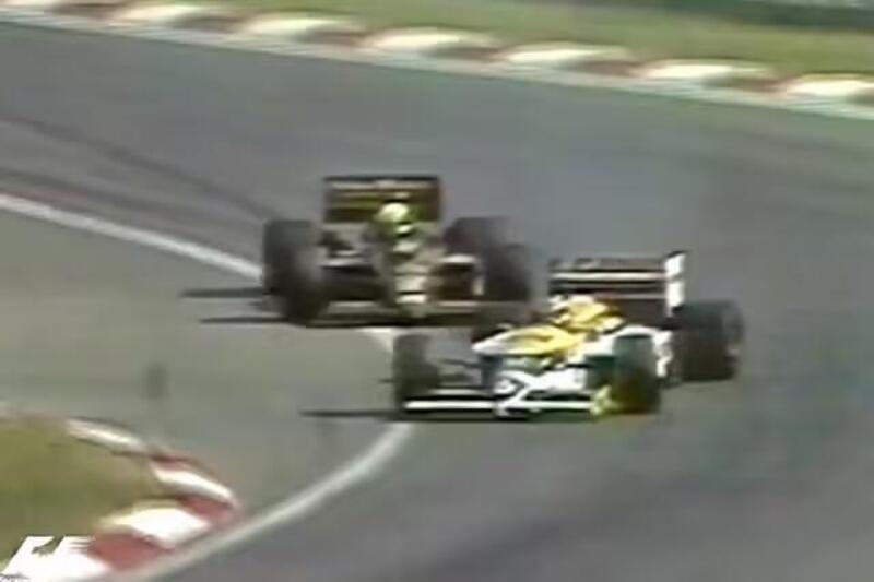 Lo storico sorpasso di Nelson Piquet su Ayrton Senna nel 1986 in Ungheria