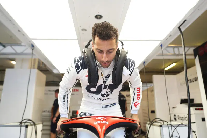 Daniel Ricciardo nel GP d'Ungheria 2023 di F1 torna come titolare