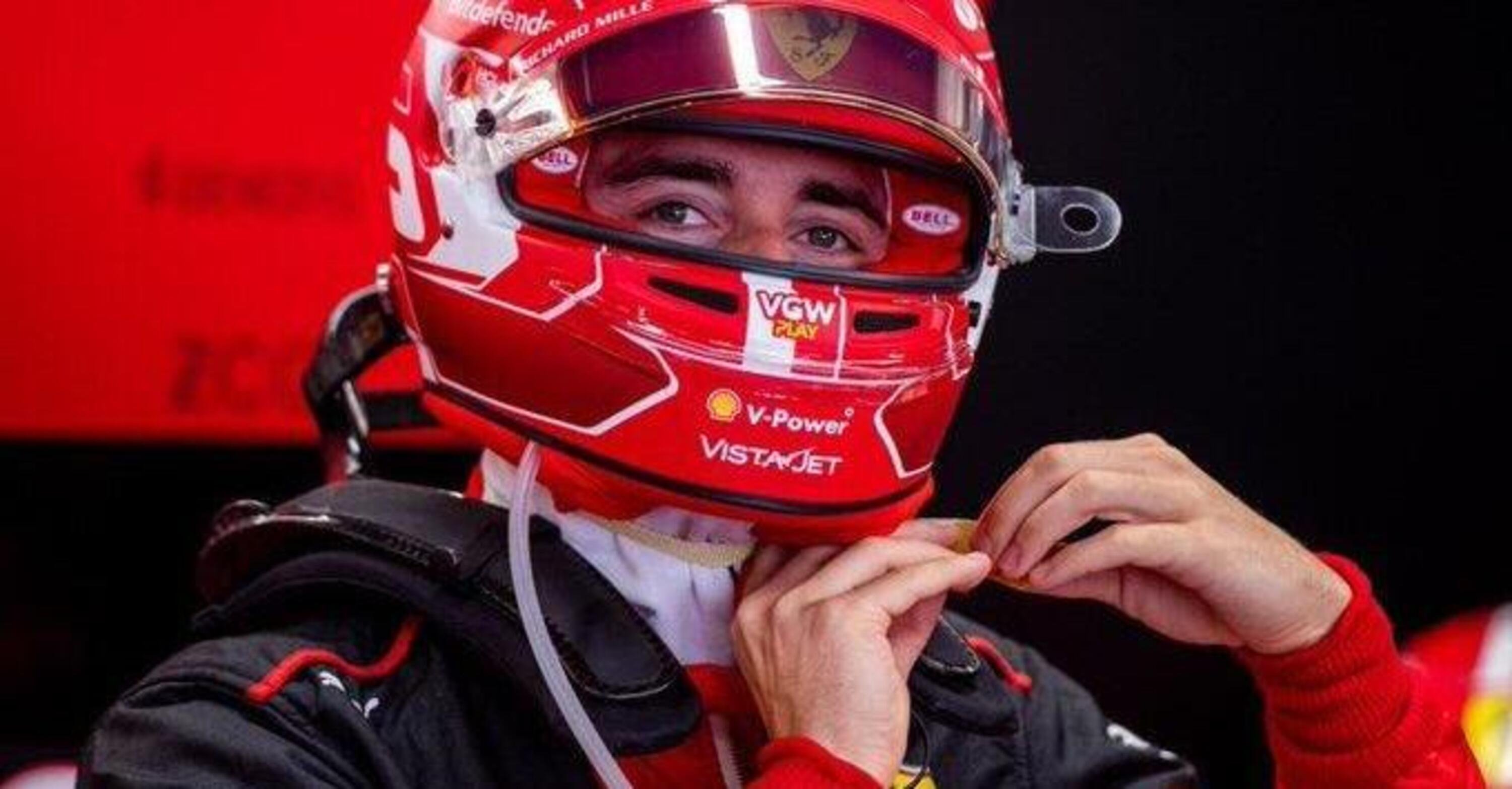 F1 GP Ungheria 2023. Ferrari, Leclerc fiducioso: &quot;Ho un buon feeling&quot;