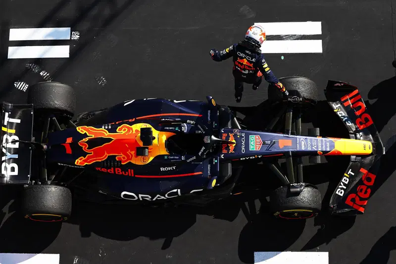 Max Verstappen, vincitore del GP d'Ungheria 2023 di F1