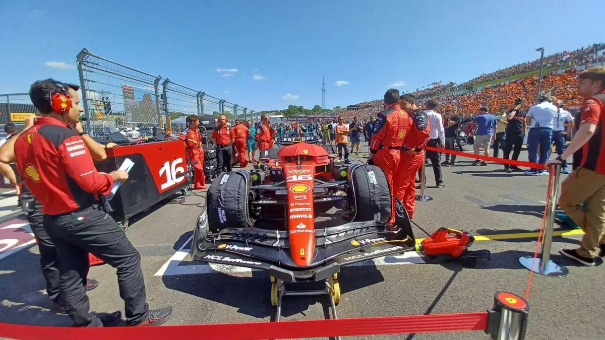 F1.GP d'Ungheria 2023: Ferrari rampante in prova, arrancante in gara (4)