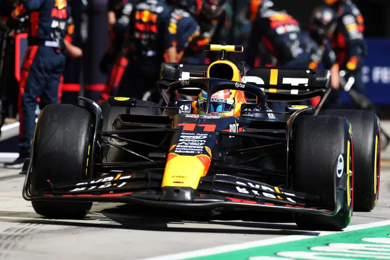 Terzo nel GP d'Ungheria 2023 di F1 Sergio Perez