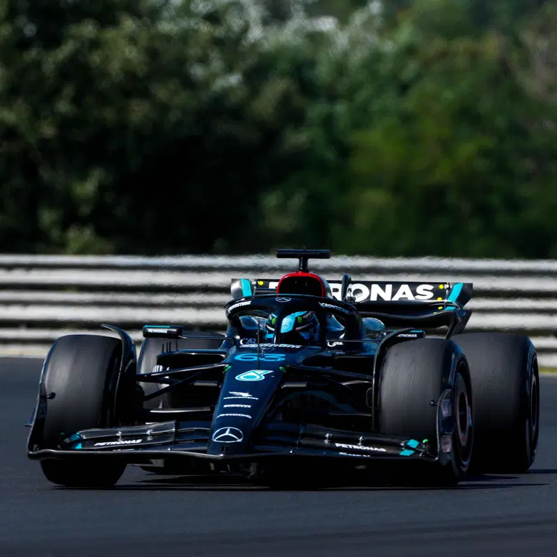 Sesto in Ungheria il pilota della Mercedes, George Russell