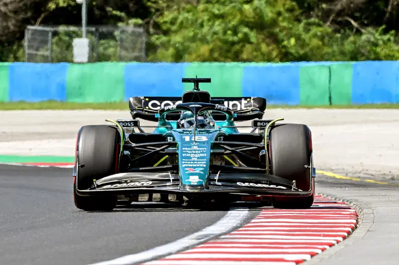 Decimo posto nel GP d'Ungheria 2023 di F1 per Lance Stroll