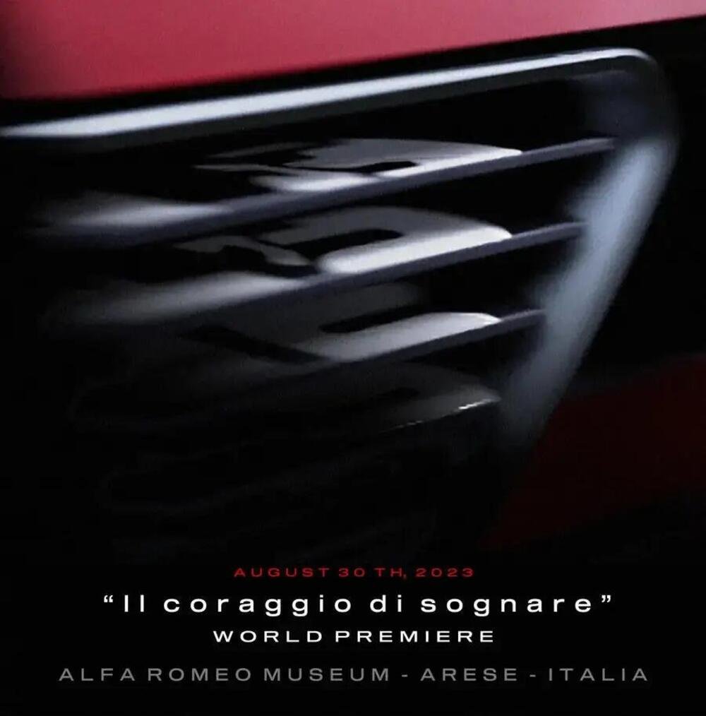 Il teaser diffuso da Alfa Romeo per la 33 Stradale