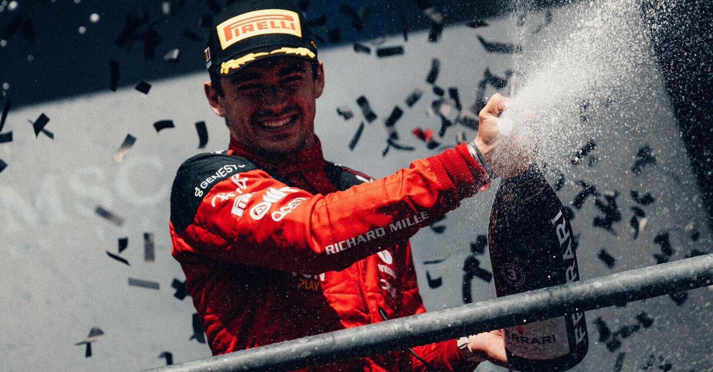 F1,GP Belgio 2023. Ferrari fra podio e DNF, Leclerc: &quot;Bene io ma peccato per Carlos&quot;