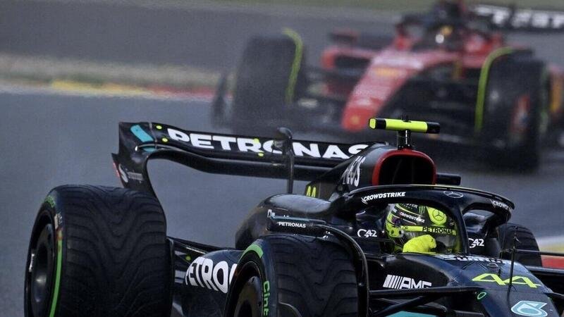 F1 GP Belgio 2023. Hamilton 4&deg;: &quot;Per Max e Red Bull &egrave; tutto troppo facile&quot;