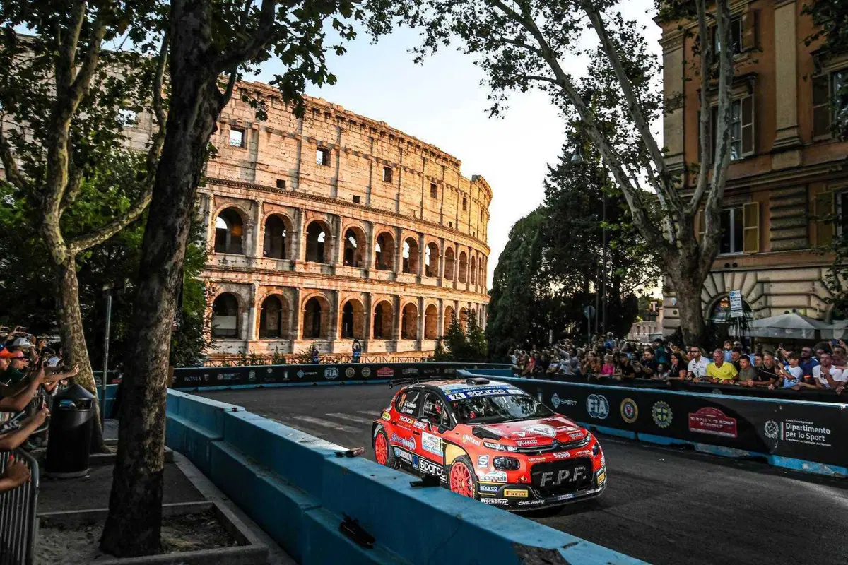 Rally di Roma Capitale. Crugnola Europeo… è Campione Italiano!