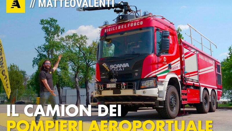 I segreti del camion dei Pompieri Aeroportuale | Come funziona lo Scania-BAI Efestus. 6.