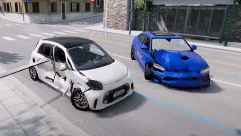 Lamborghini Urus: incidente di Casal Palocco, la ricostruzione in 3D [VIDEO]