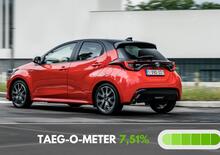 Toyota Yaris promo in caso di permuta o rottamazione, ma se si fa il preventivo online c'è extra bonus