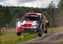 WRC23. Rally Finlandia D2. Evans Allontana Neuville