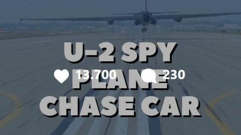 Perch&eacute; una Stelvio insegue un aereo spia U2? [VIDEO]