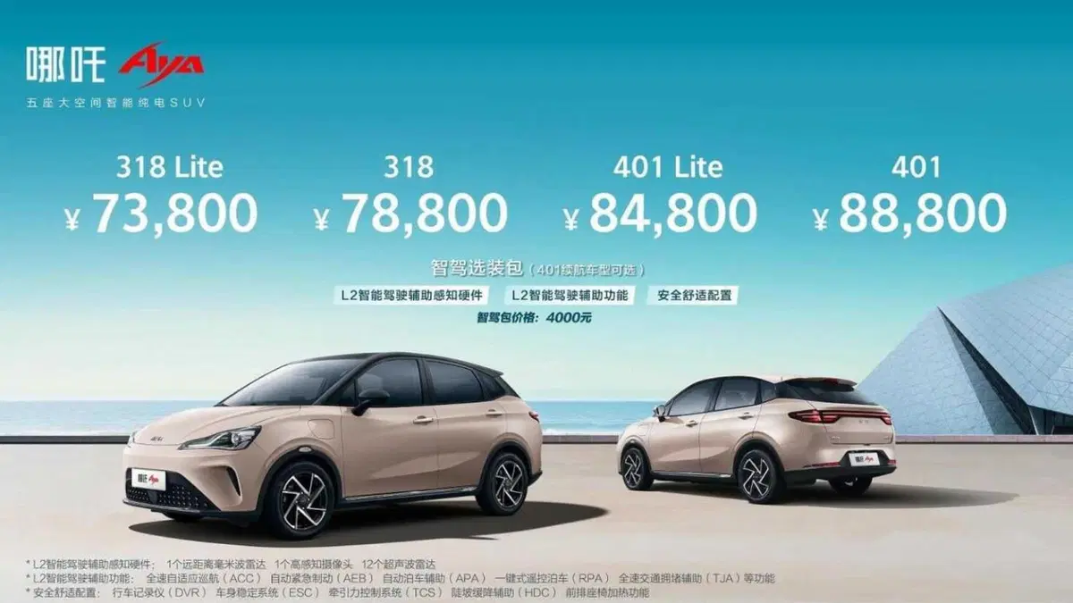 Una nuova elettrica economica: Neta Aya offre 400 km a 9.400 euro (7)