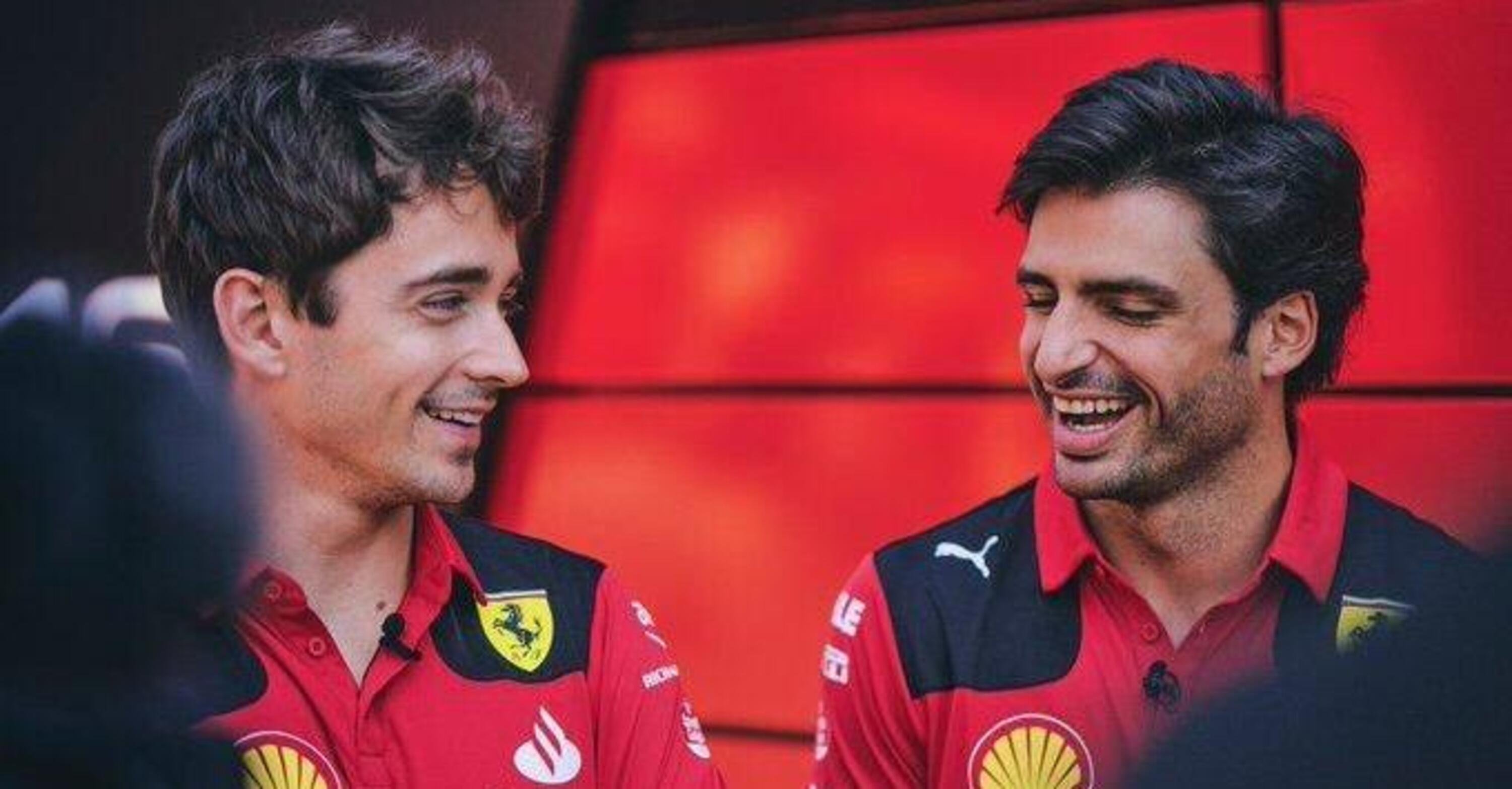 F1. Sainz vs Leclerc: chi ha fatto meglio in Ferrari nella prima met&agrave; stagione 2023?