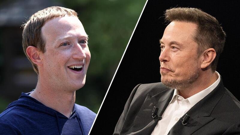 Elon Musk e Mark Zuckerberg; botte all&#039;ultimo dollaro, ma sar&agrave; per beneficienza