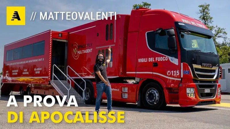 Mezzi speciali: il camion dei pompieri per i disastri nucleari [VIDEO]