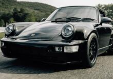 Porsche+Tesla: la 911 Blackbird di Sacrilege Motors va a batterie 