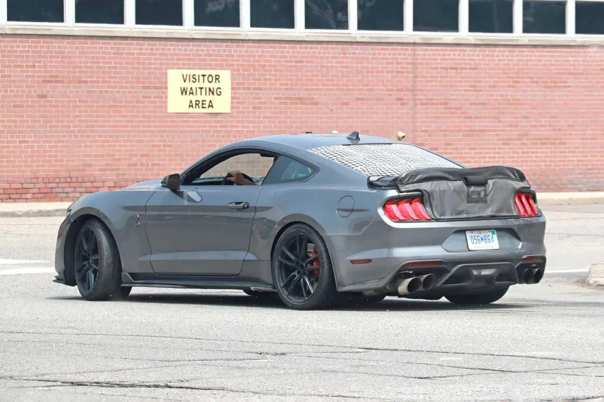 Ford Mustang GT500, edizione speciale in arrivo nel 2024 [Foto Spia] (7)