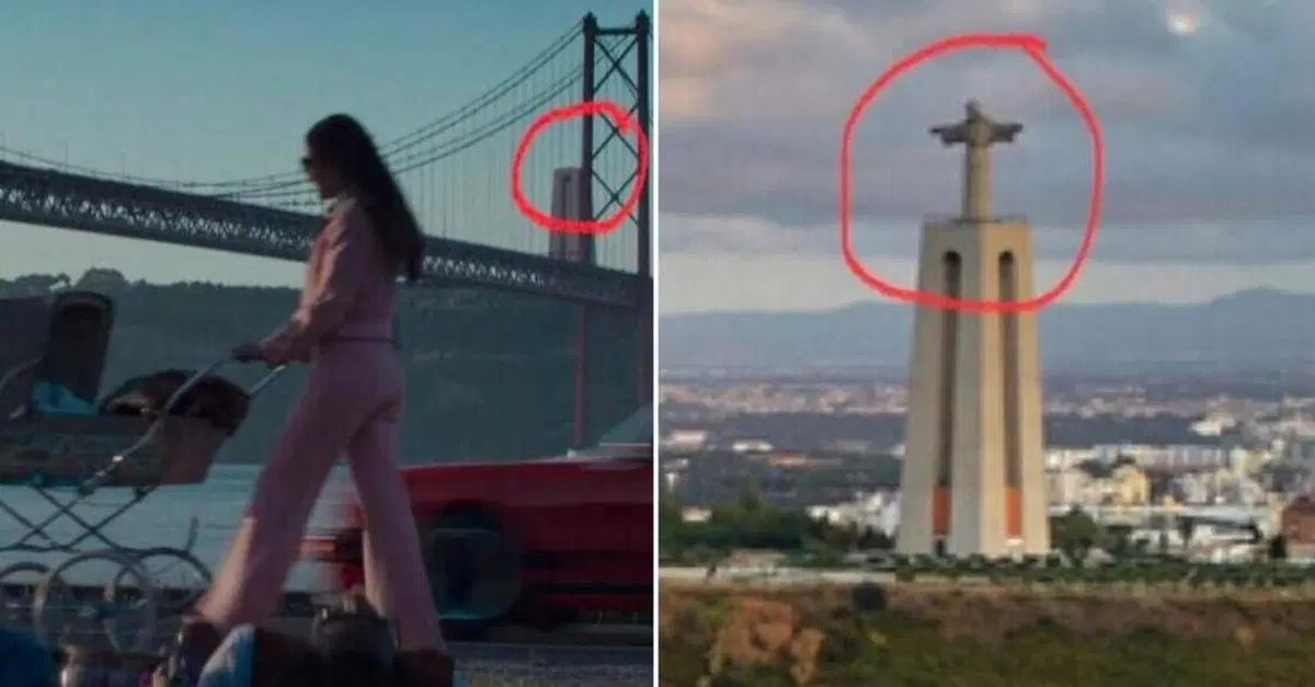 Porsche: lo spot "censurato", cancellata la statua di Cristo Re a Lisbona