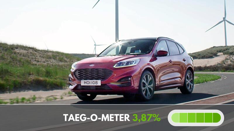 Micro tasso per Ford Kuga, ma solo per le versioni Hybrid 