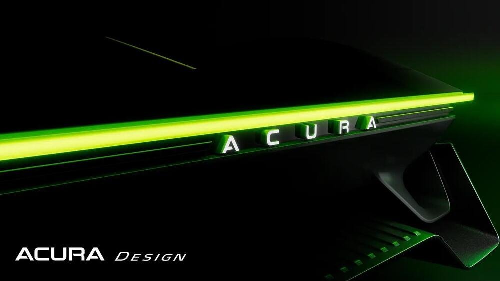 Il posteriore della concept Acura
