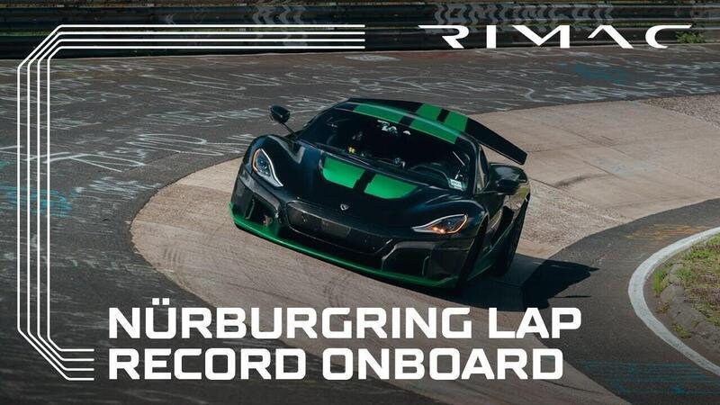 Rimac Nevera da record al Nurburgring: versione speciale Time Attack [VIDEO]