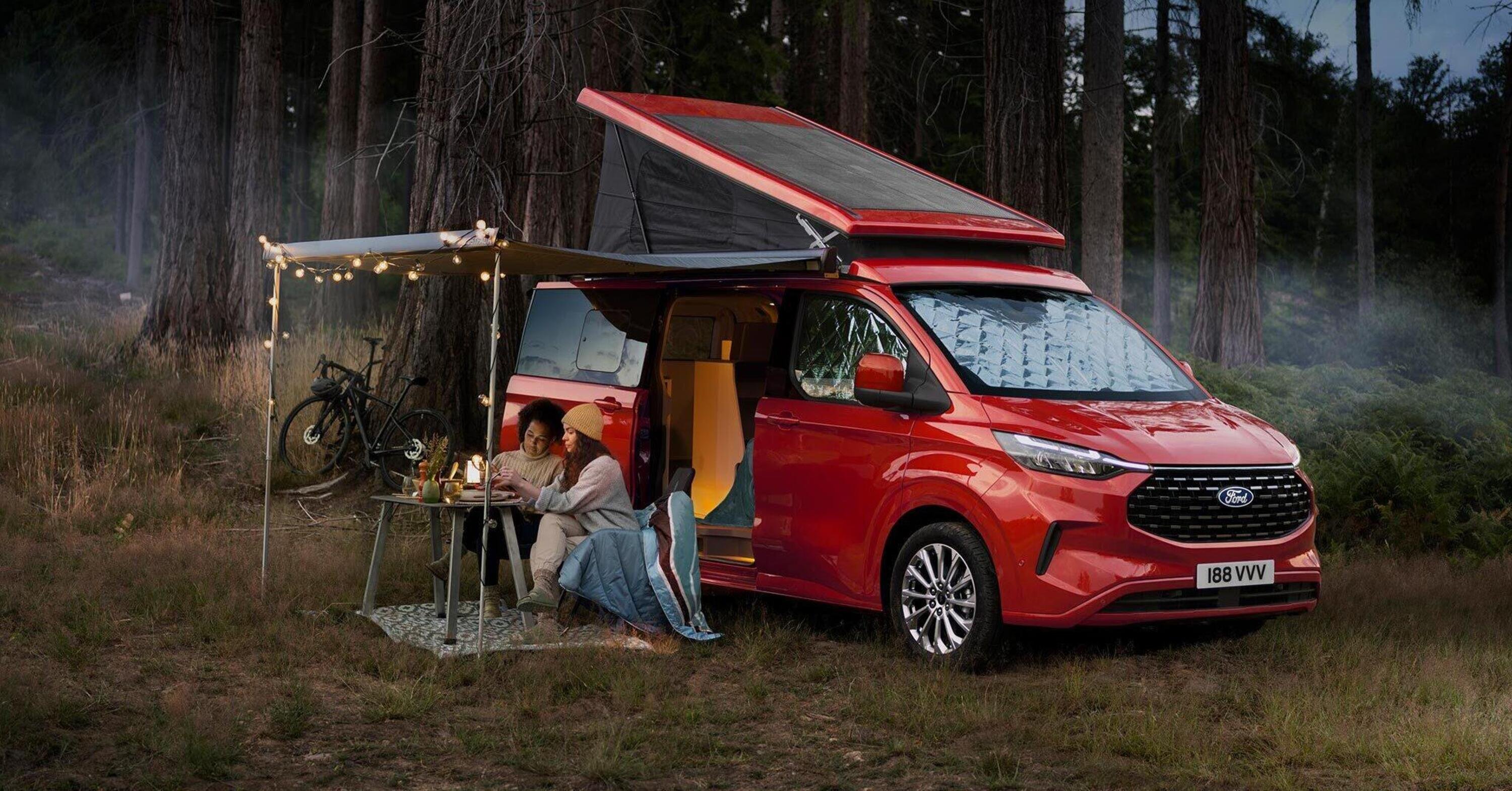 Ford Pro, nuovo Transit Custom Nugget, il camper multizona e connesso 
