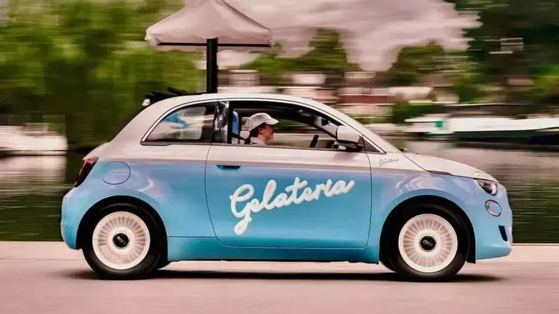 Fiat 500e Gelateria: esemplare unico per soppiantare i gelatai "a gasolio" 
