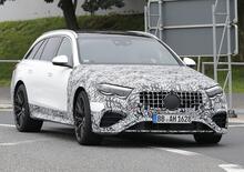 Mercedes AMG E53, il V8 sarà sostituito dal quattro cilindri ibrido [Foto Spia]