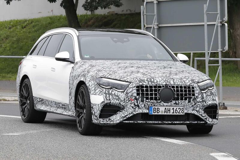 Mercedes AMG E53, il V8 sar&agrave; sostituito dal quattro cilindri ibrido [Foto Spia]