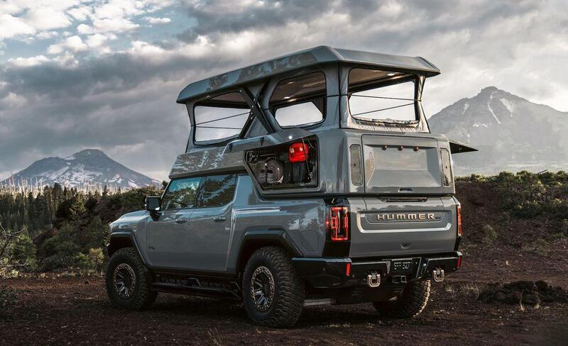 Hummer EV camper superlusso (con 242 kWh di batteria)