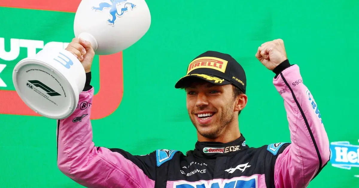 F1, GP Olanda 2023. Gasly sul podio: "Questo &egrave; 'normale' e sono soddisfattissimo!"