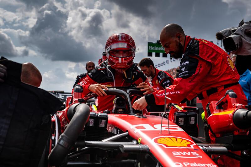 Charles Leclerc si &egrave; ritirato dal GP d&#039;Olanda 2023 di F1