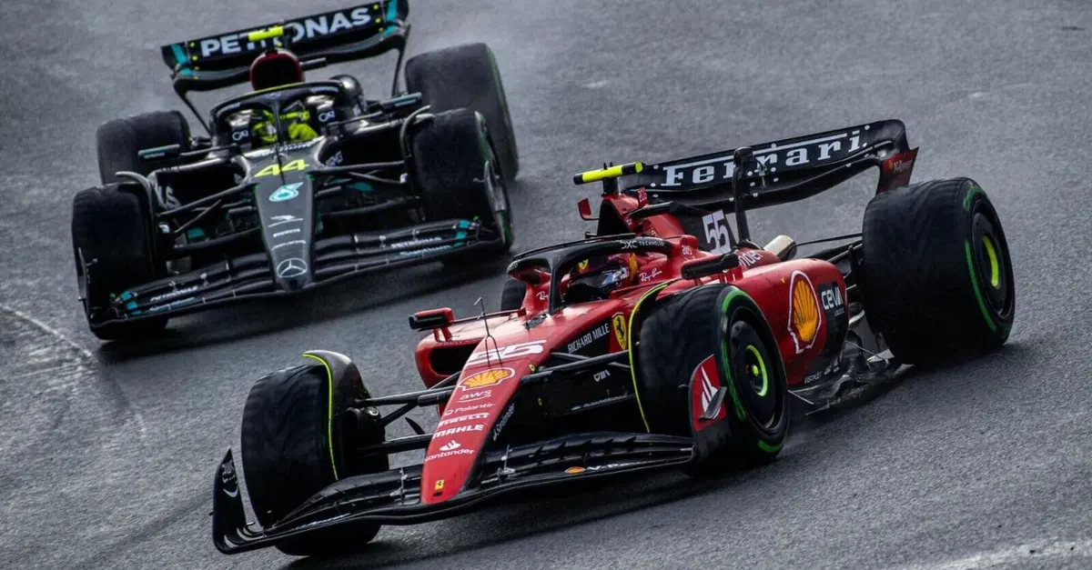 F1, GP Olanda 2023. Ferrari deludente, Sainz: "Dura tenere dietro Hamilton"