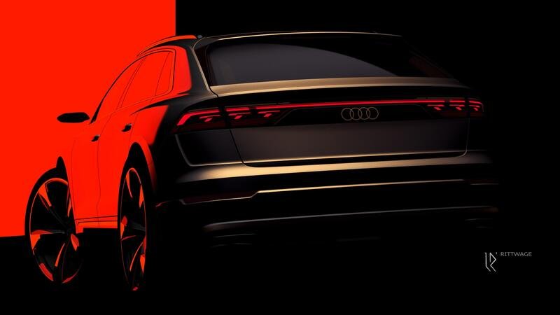 Audi Q8, arriva il restyling, sportivit&agrave; e imponenza