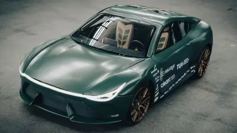 L'auto "Eterna" &egrave; fatta da un gruppo di studenti olandesi: torna l'idea del Maggiolino