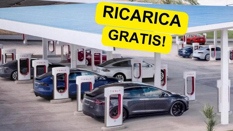 Tesla: oggi si viaggia GRATIS ai Supercharger