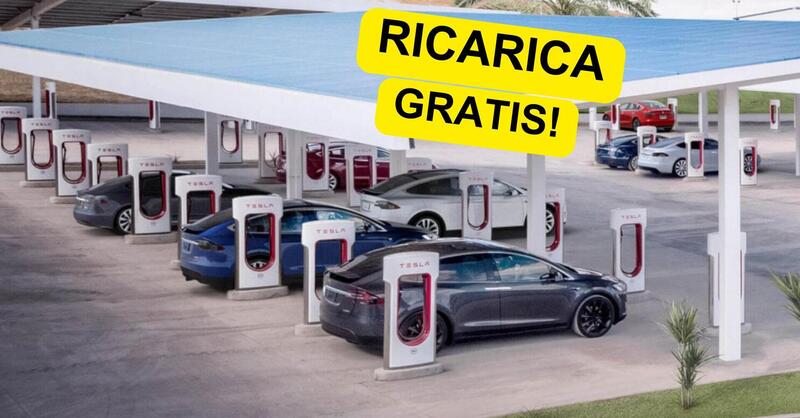 Tesla: oggi si viaggia GRATIS ai Supercharger