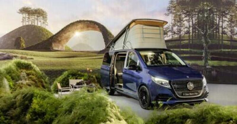 Mercedes: il nuovo Classe V camper Marco Polo al Salone di Dusseldorf