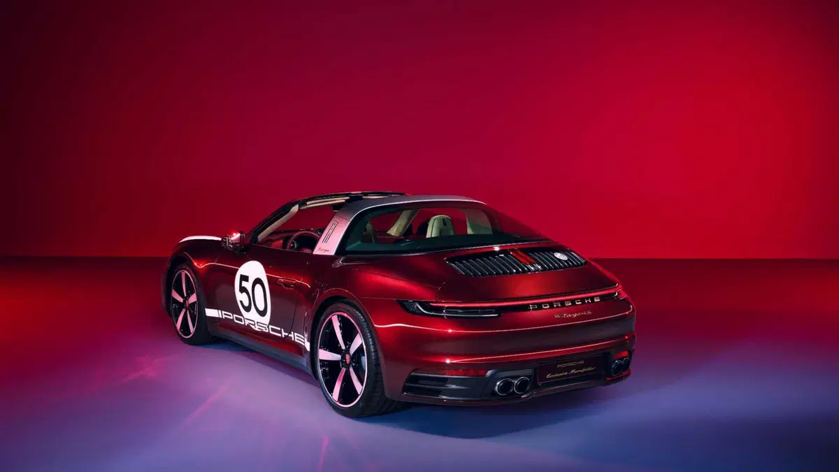 Porsche 911 Cabrio Targa 4S Heritage Design Edition (2)