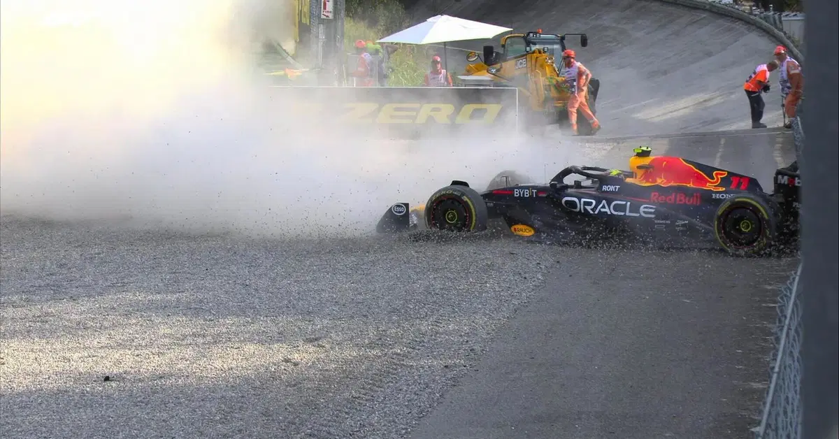 F1, GP Italia 2023. Perez: "Uno dei miei migliori venerd&igrave;" nonostante l'incidente