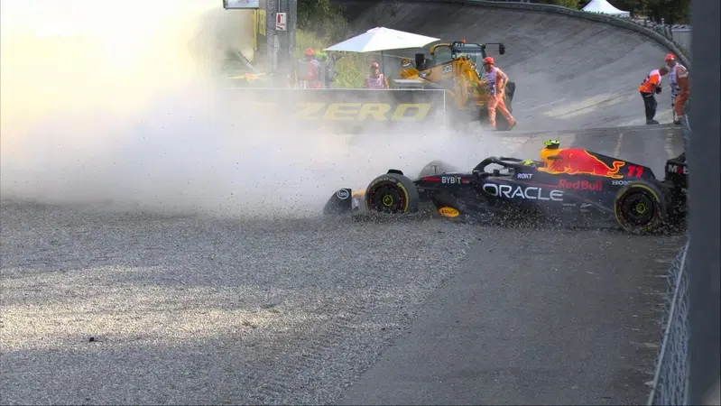 F1, GP Italia 2023. Perez: "Uno dei miei migliori venerd&igrave;" nonostante l'incidente
