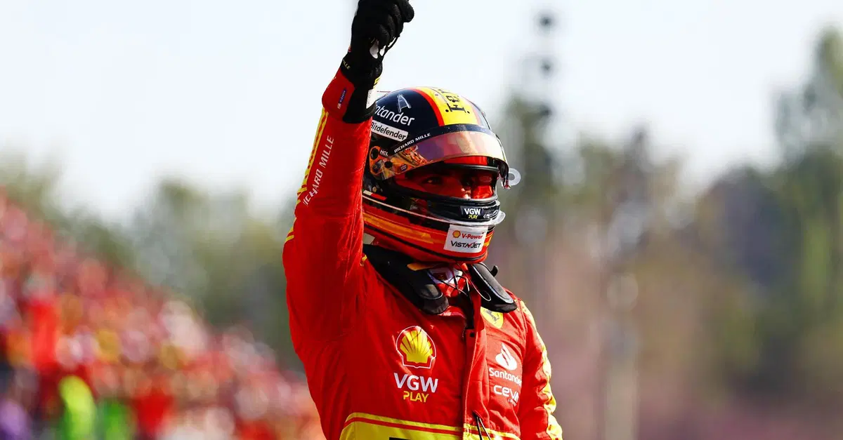 F1, GP d'Italia 2023. La pole di Sainz per Ferrari: "Non ho smesso di avere la pelle d'oca"