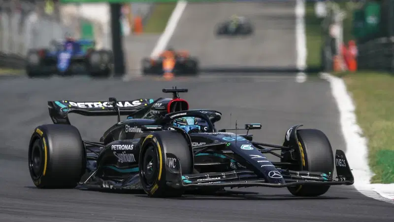 F1, GP Italia 2023. Mercedes terza forza, Russell:"Ferrari ci ha sorpreso"