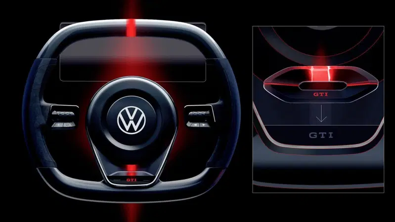 Il volante della nuova ID.GTI
