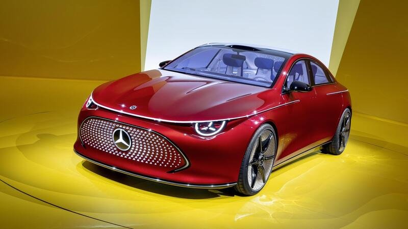 Mercedes Concept CLA Class: nuova generazione da 750 km in elettrico