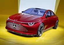 Mercedes Concept CLA Class: nuova generazione da 750 km in elettrico