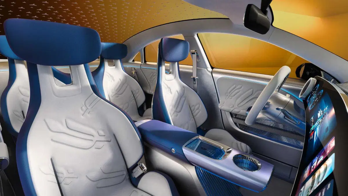 Mercedes Concept CLA Class: nuova generazione da 750 km in elettrico (2)